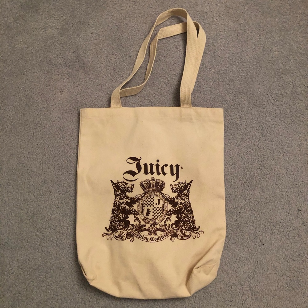 Juicy canvas tote